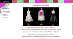 Desktop Screenshot of lilvogue.com